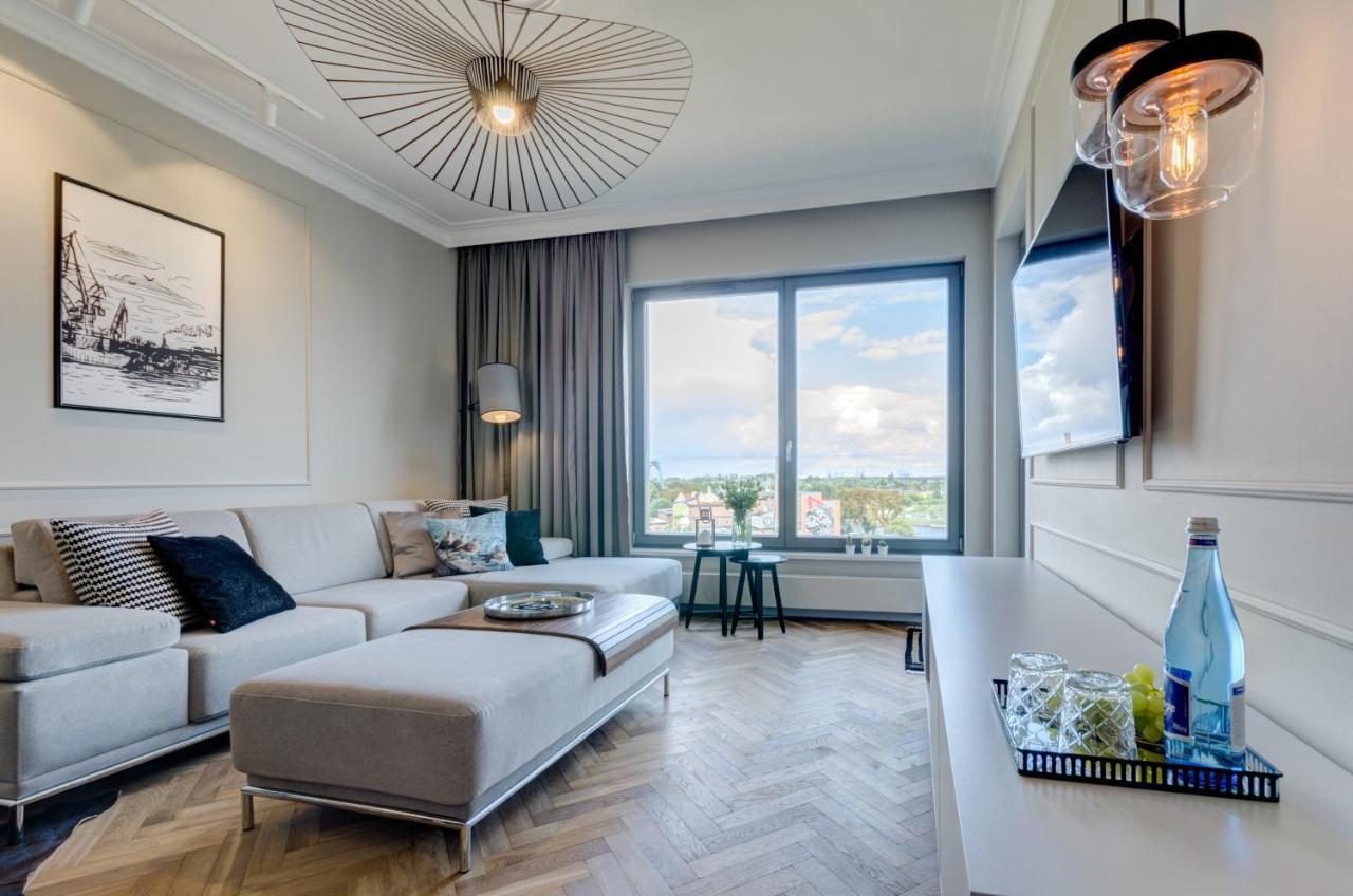 גדנסק Brabank Riverside By Downtown Apartments מראה חיצוני תמונה