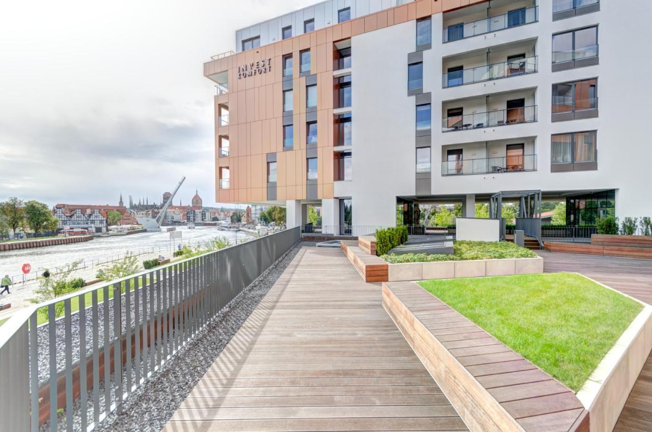 גדנסק Brabank Riverside By Downtown Apartments מראה חיצוני תמונה